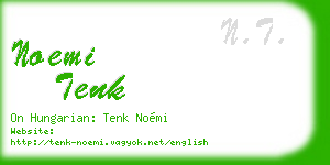 noemi tenk business card